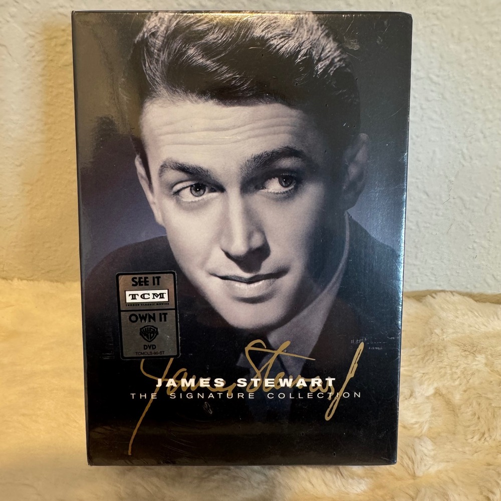James Stewart The Signature Collection DVD 6-Movie Box Set TCM Warner Bros New